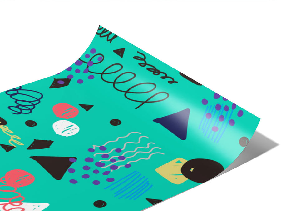Aquarius Dawning Abstract Vinyl Wraps~Rwraps Series 914 Digitally Printed Vinyl Wrap~0