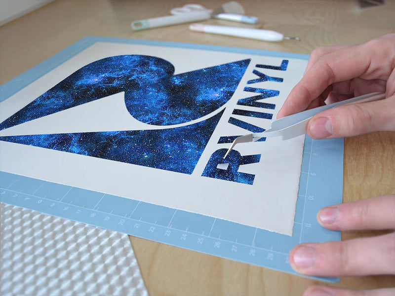 aquarius galaxy Easy Weed Craft Vinyl