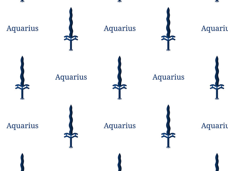 Aquarius Swords Astrology Vinyl Wrap Pattern~Rwraps Series 914 Digitally Printed Vinyl Wrap~0