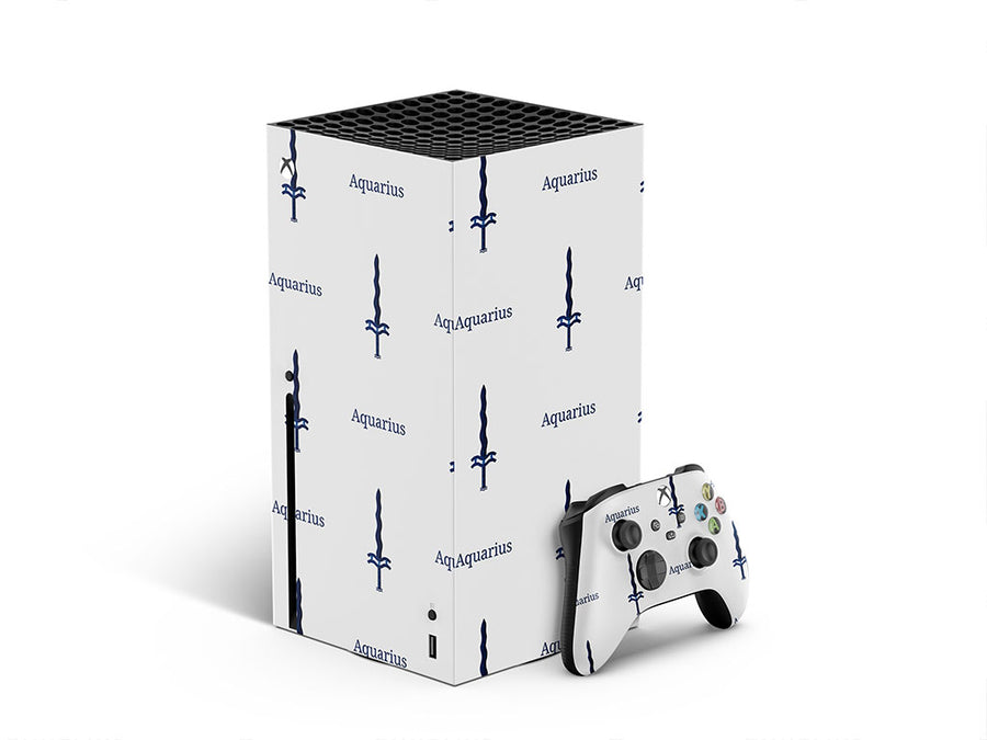 aquarius swords astrology XBOX DIY Decal