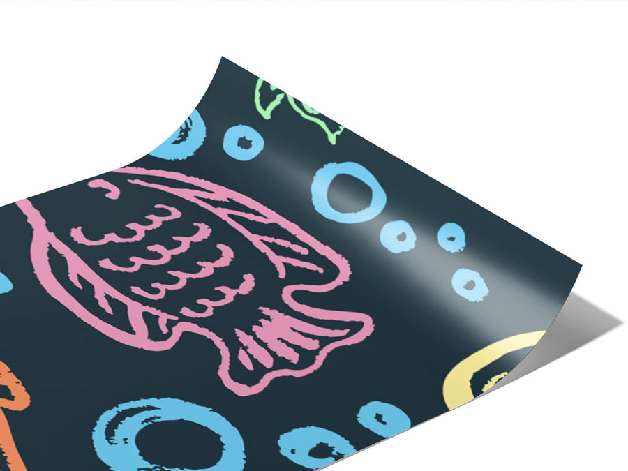 Aquatic Companions Marine Life Vinyl Wraps~Rwraps Series 914 Digitally Printed Vinyl Wrap~0