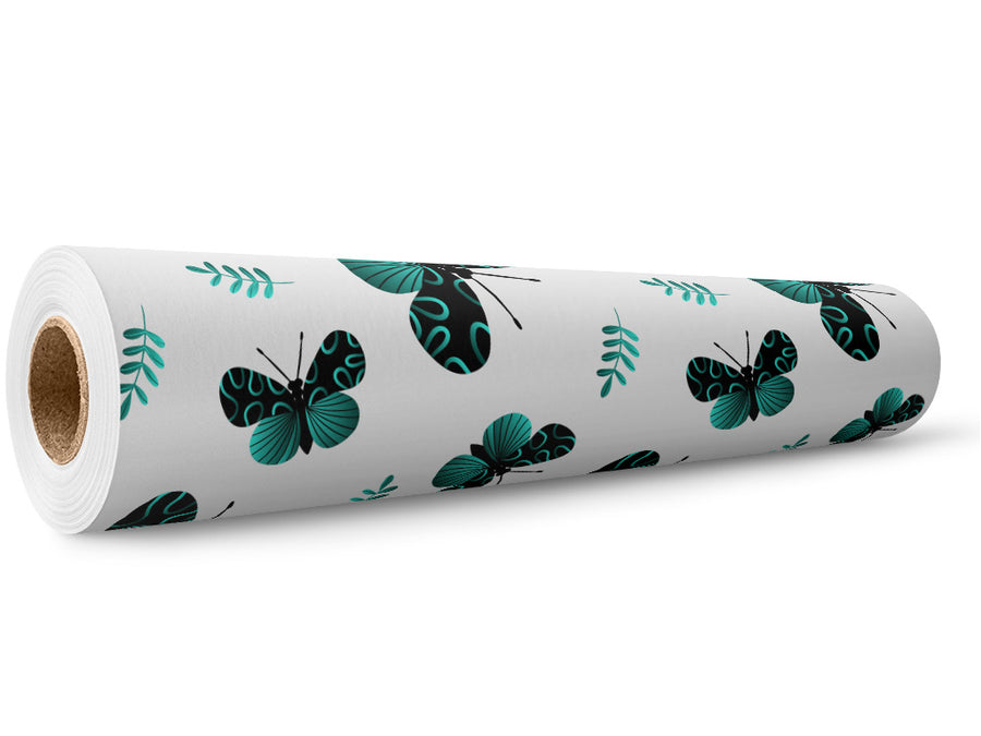 Aquatic Tones Bug Wrap Film Wholesale Roll~Rwraps Series 914 Digitally Printed Vinyl Roll~5