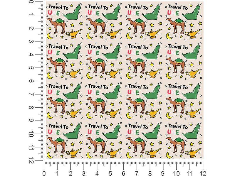 arab emirates animal 1ft x 1ft Craft Sheets
