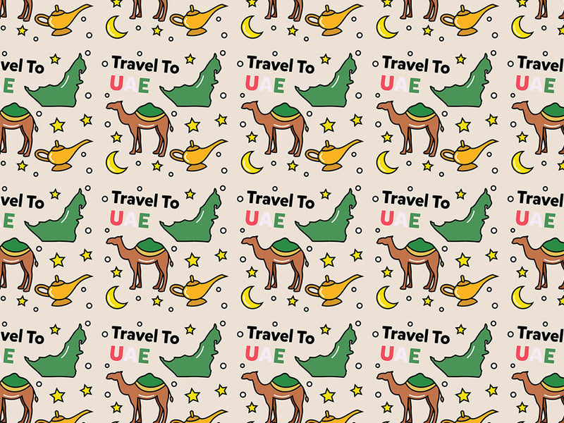 Arab Emirates Animal Vinyl Wrap Pattern~Rwraps Series 914 Digitally Printed Vinyl Wrap~0