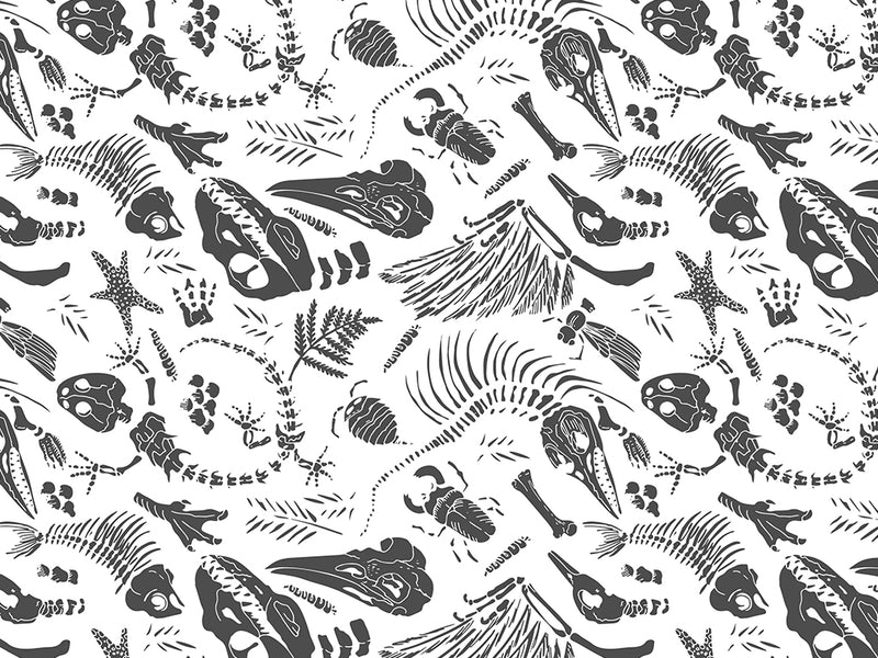 Archeological Remains Dinosaur Vinyl Wrap Pattern~Rwraps Series 914 Digitally Printed Vinyl Wrap~0
