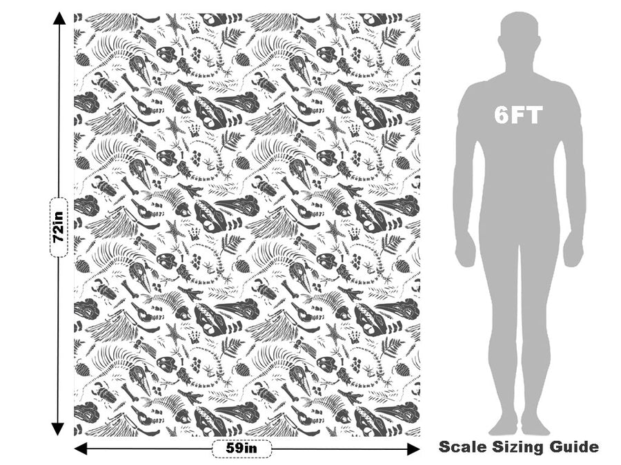 Archeological Remains Dinosaur Vehicle Wrap Scale~Rwraps Series 914 Archeological Remains Dinosaur Measurements~1