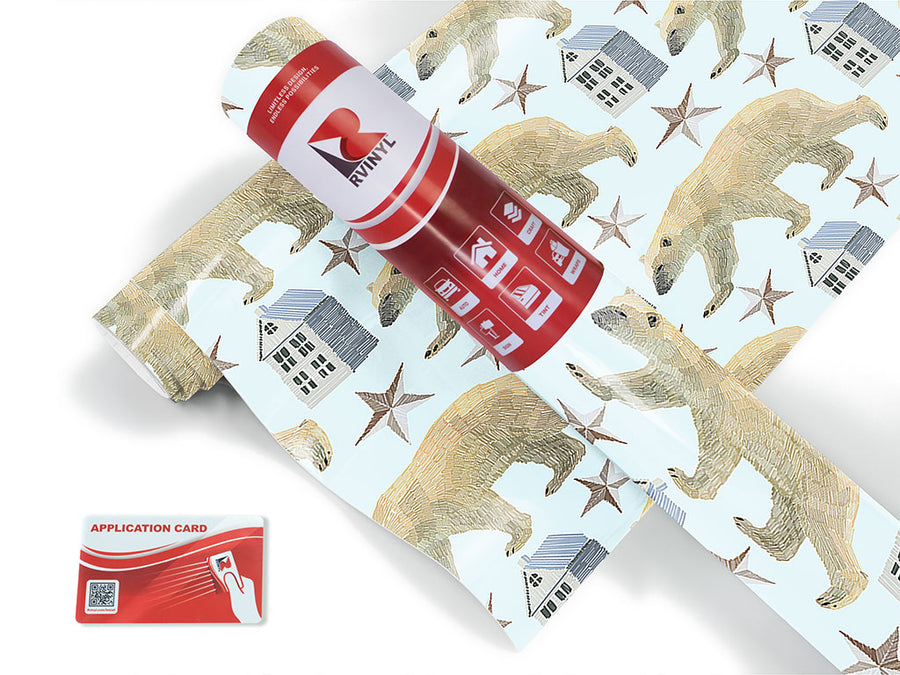 arctic circle animal Craft Vinyl Roll