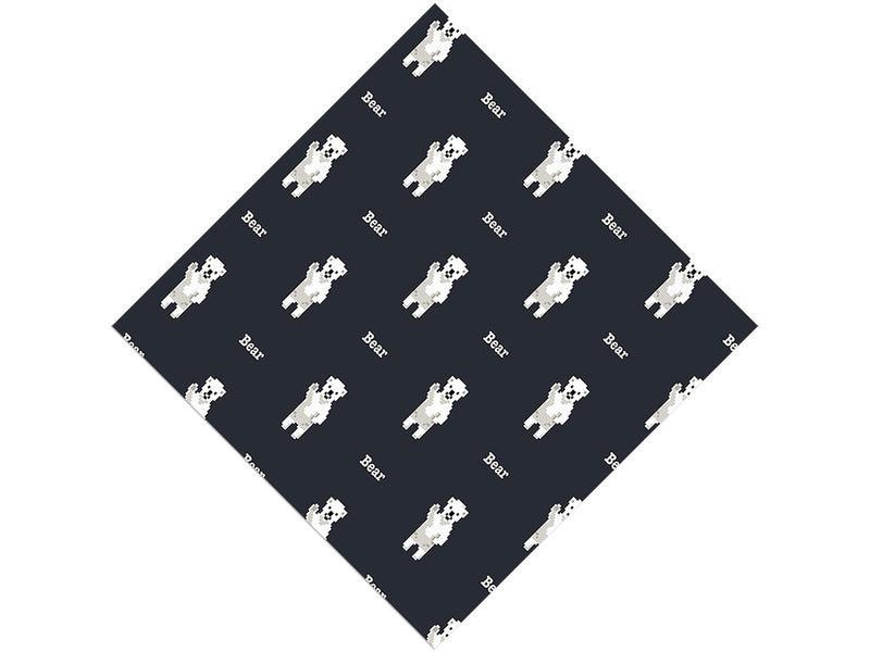 Arctic Pixels Animal Vinyl Wrap Pattern