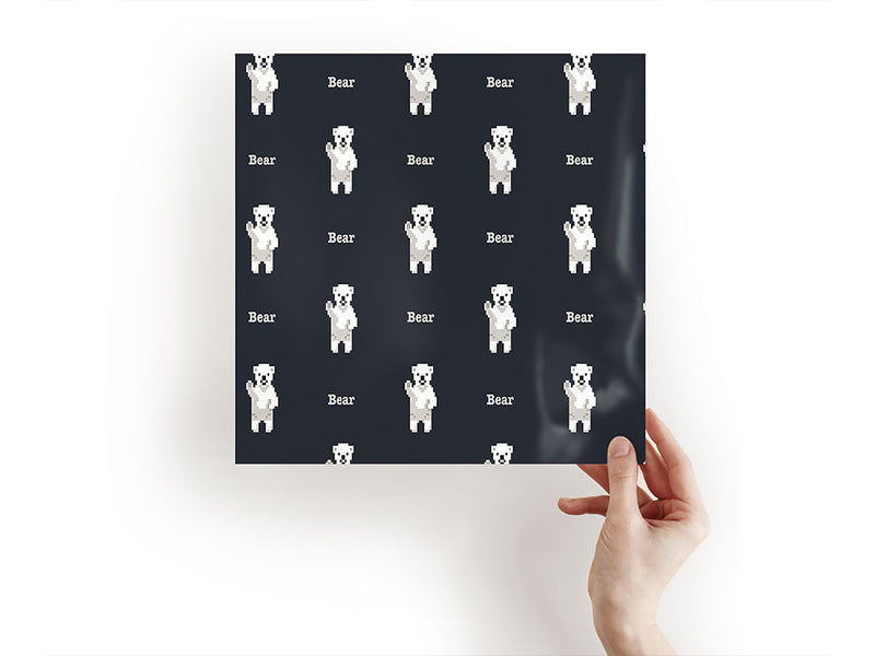 arctic pixels animal Craft Sheets