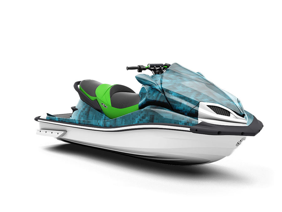 Argentinian Sadness Pixel Jet Ski Vinyl Customized Wrap