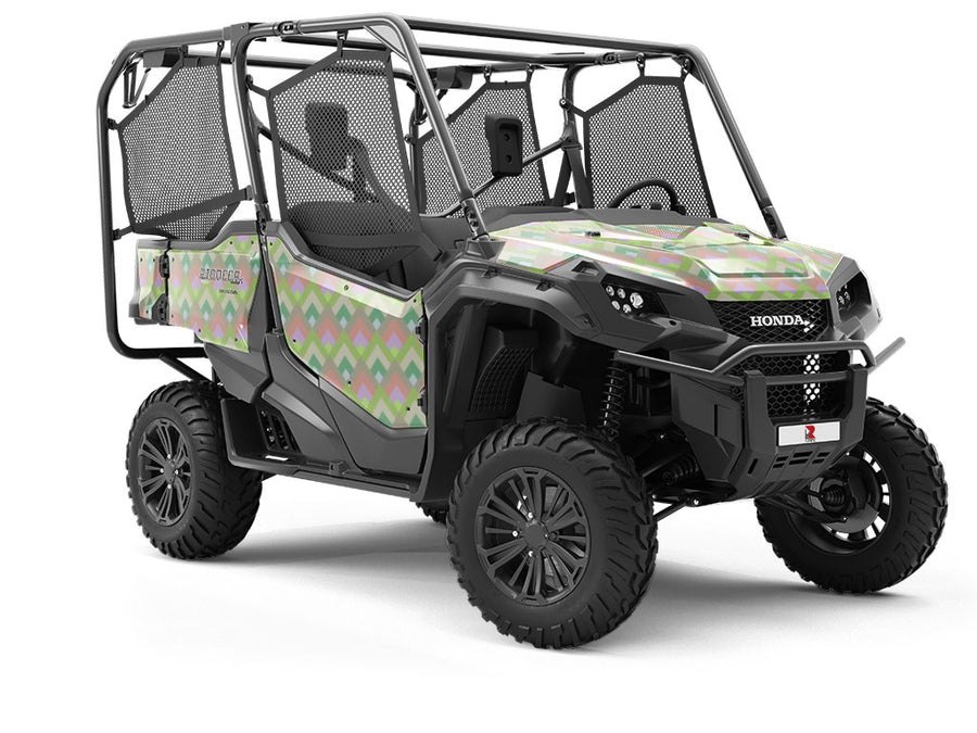 Army Breakdown Mosaic Utility Vehicle Vinyl Wrap
