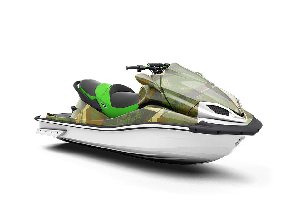 Army Dreamers Abstract Jet Ski Vinyl Customized Wrap