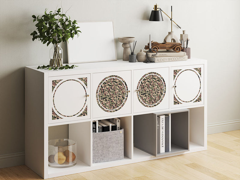 army woodland camouflage DIY Furniture Stickers
