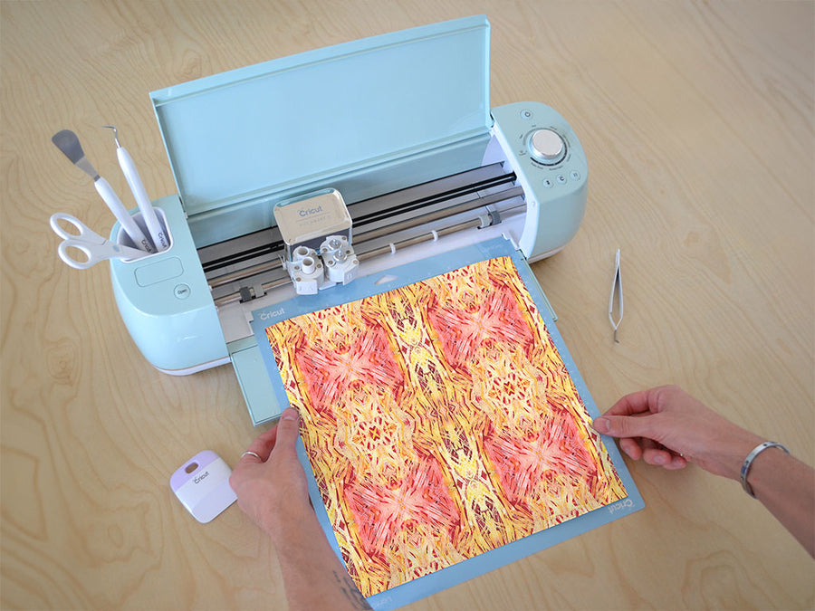 artful conversation watercolor Cricut Compatible Vinyl