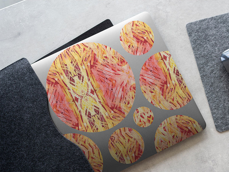 artful conversation watercolor DIY Laptop Stickers