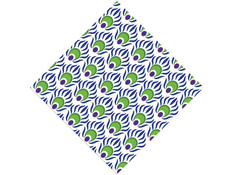 Artful Plumes Birds Vinyl Wrap Pattern