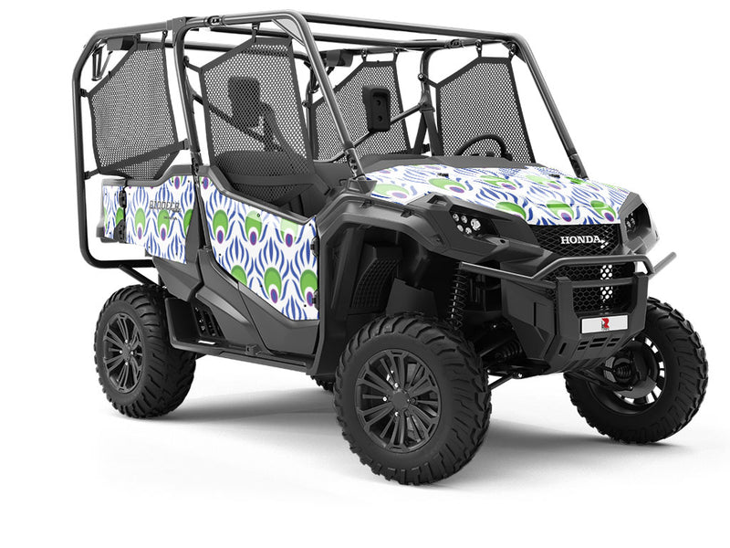 Artful Plumes Birds Utility Vehicle Vinyl Wrap