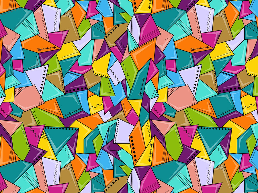 Artistic Endeavors Mosaic Vinyl Wrap Pattern~Rwraps Series 914 Digitally Printed Vinyl Wrap~0