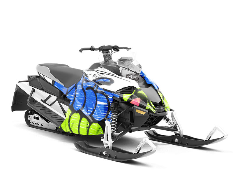 Artistic Foundations Graffiti Custom Wrapped Snowmobile