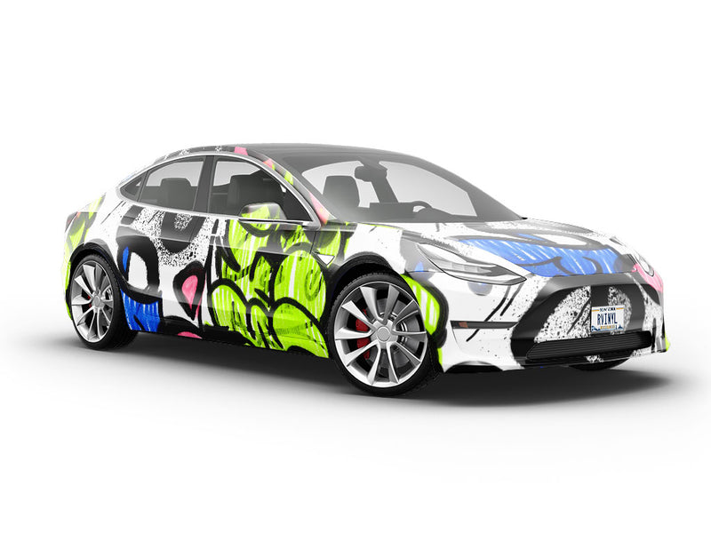 Artistic Foundations Graffiti Vehicle Vinyl Wrap
