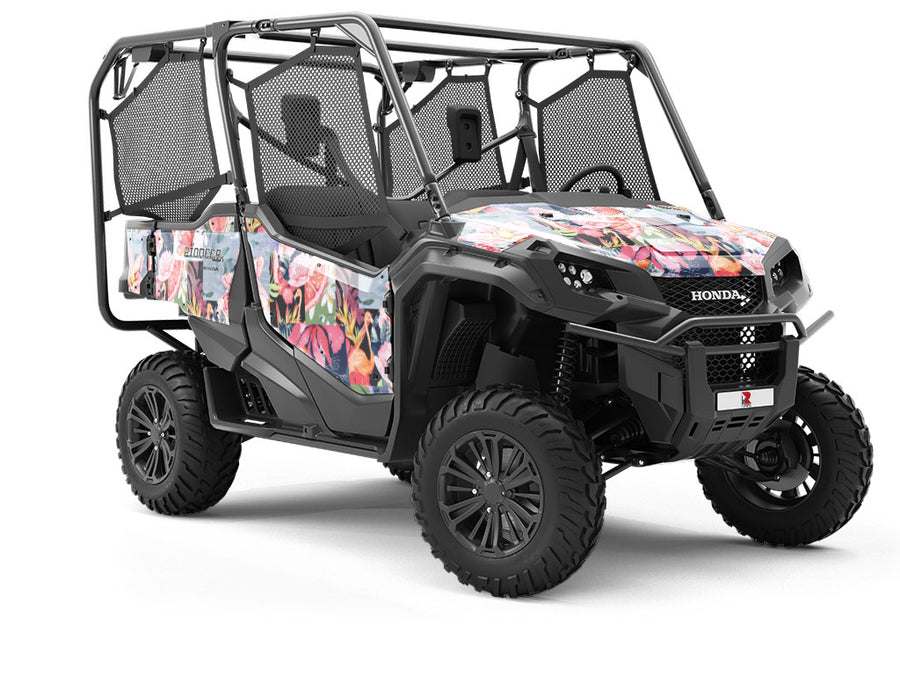 Artistic Inspiration Sticker Bomb Utility Vehicle Vinyl Wrap