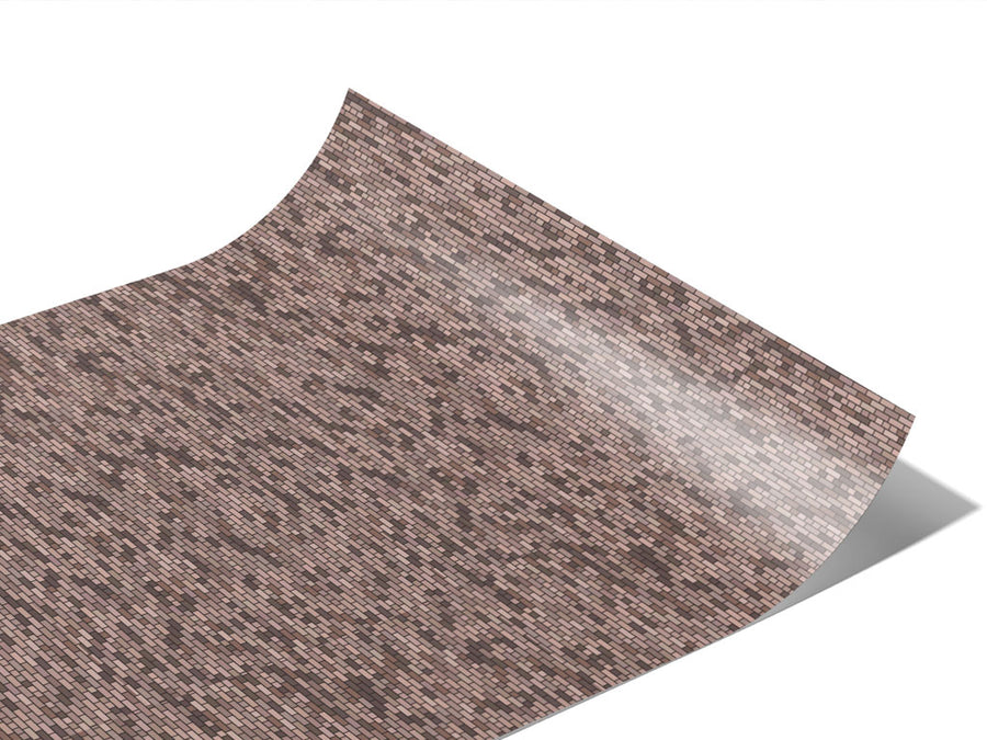 Ash Grey Brick Vinyl Wraps~Rwraps Series 914 Digitally Printed Vinyl Wrap~1