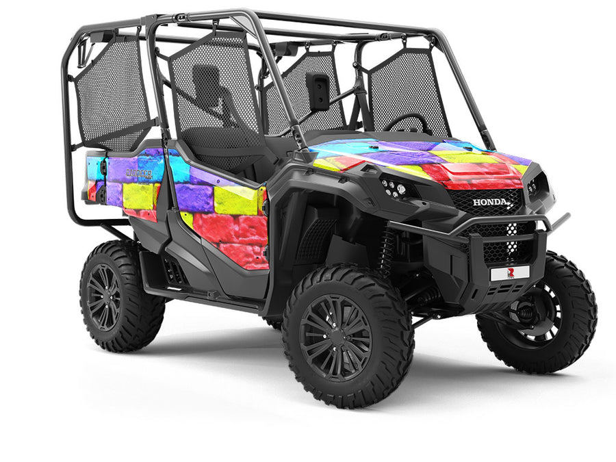 Ashlar Brick Utility Vehicle Vinyl Wrap