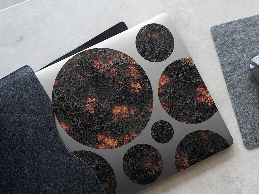 ashy skies lava DIY Laptop Stickers