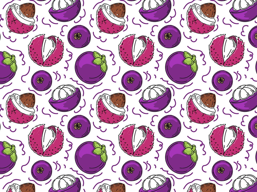Asian Exports Fruit Vinyl Wrap Pattern~Rwraps Series 914 Digitally Printed Vinyl Wrap~0