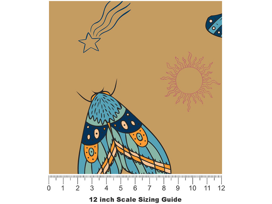 Astral Flight Bug Vinyl Film Pattern Size 12 inch Scale~Rwraps Astral Flight Bug Sizing Chart~2