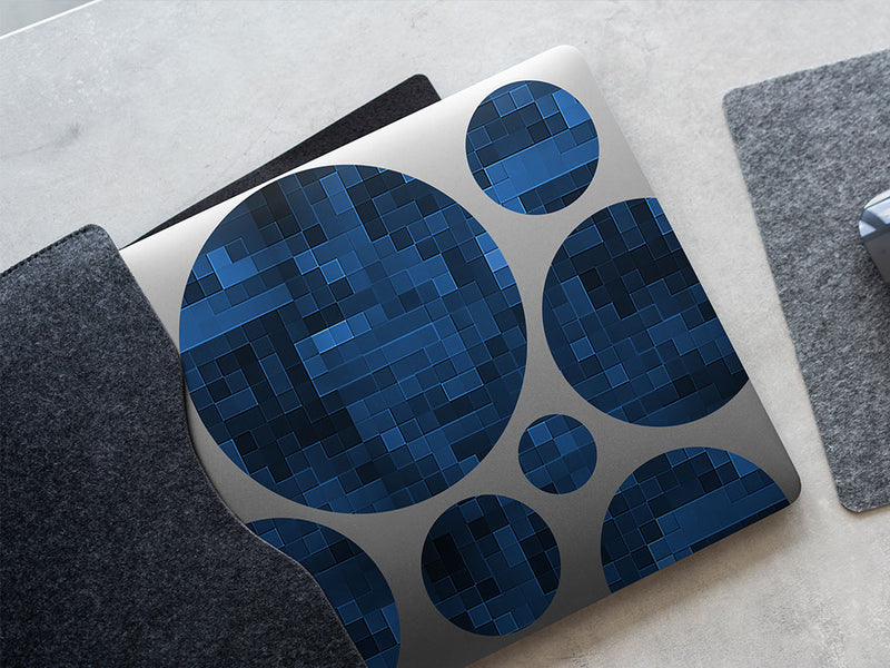 astro navy pixel DIY Laptop Stickers