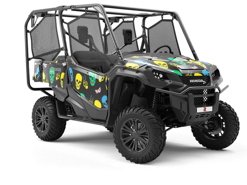 At Peace Halloween Utility Vehicle Vinyl Wrap
