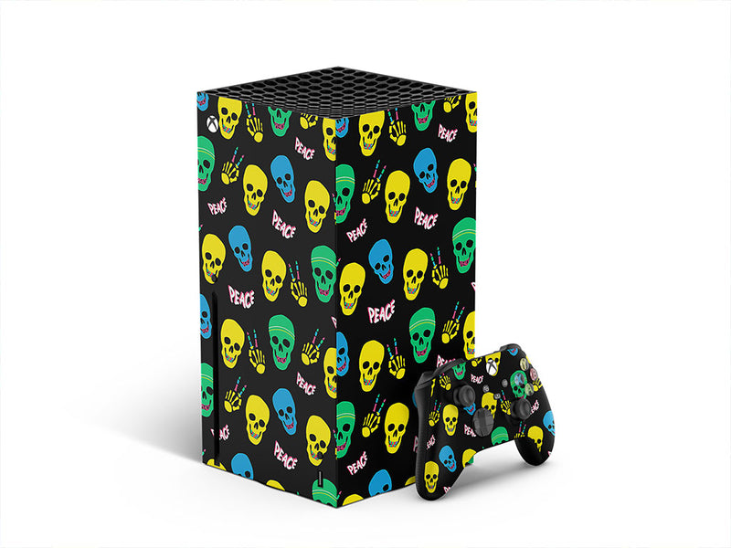 at peace skull and bones XBOX DIY Decal
