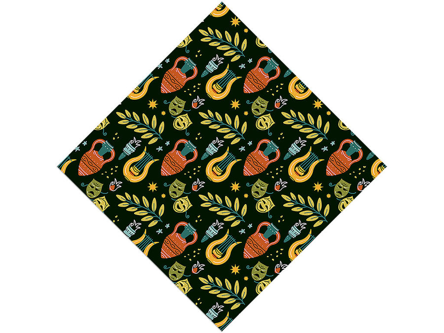 Athenian Dionysia Greco Roman Vinyl Wrap Pattern
