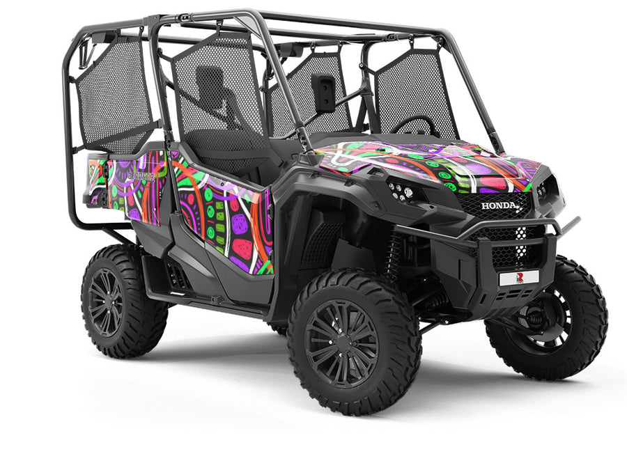 Atlantic City Abstract Utility Vehicle Vinyl Wrap