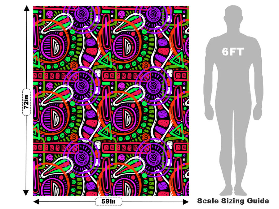 Atlantic City Abstract Vehicle Wrap Scale~Rwraps Series 914 Atlantic City Abstract Measurements~1
