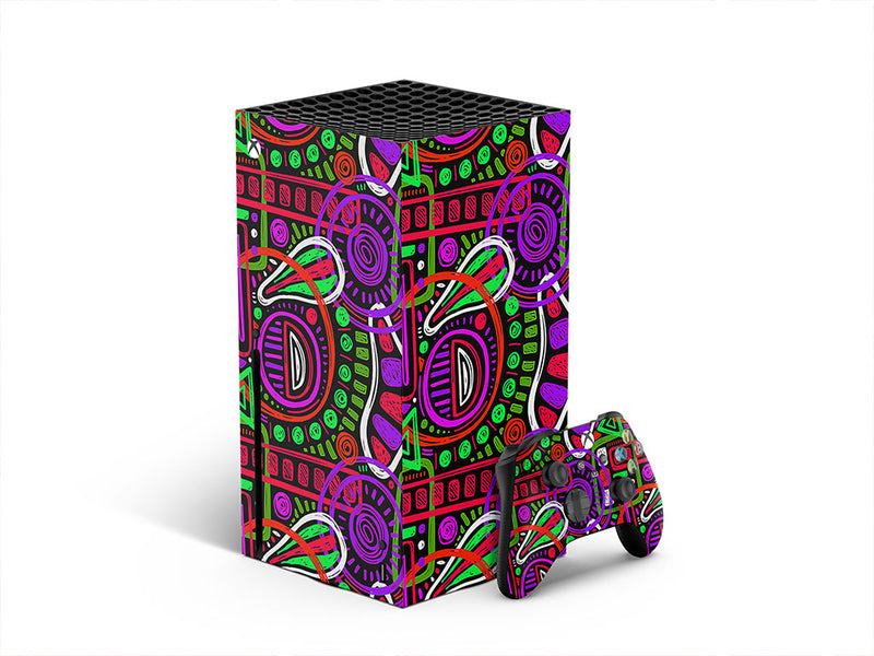 atlantic city abstract geometric XBOX DIY Decal