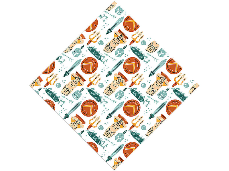 Atlas Pillars Greco Roman Vinyl Wrap Pattern