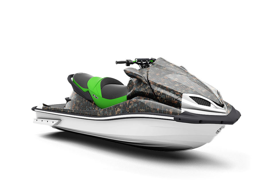 Auburn Matrix Technology Jet Ski Vinyl Customized Wrap