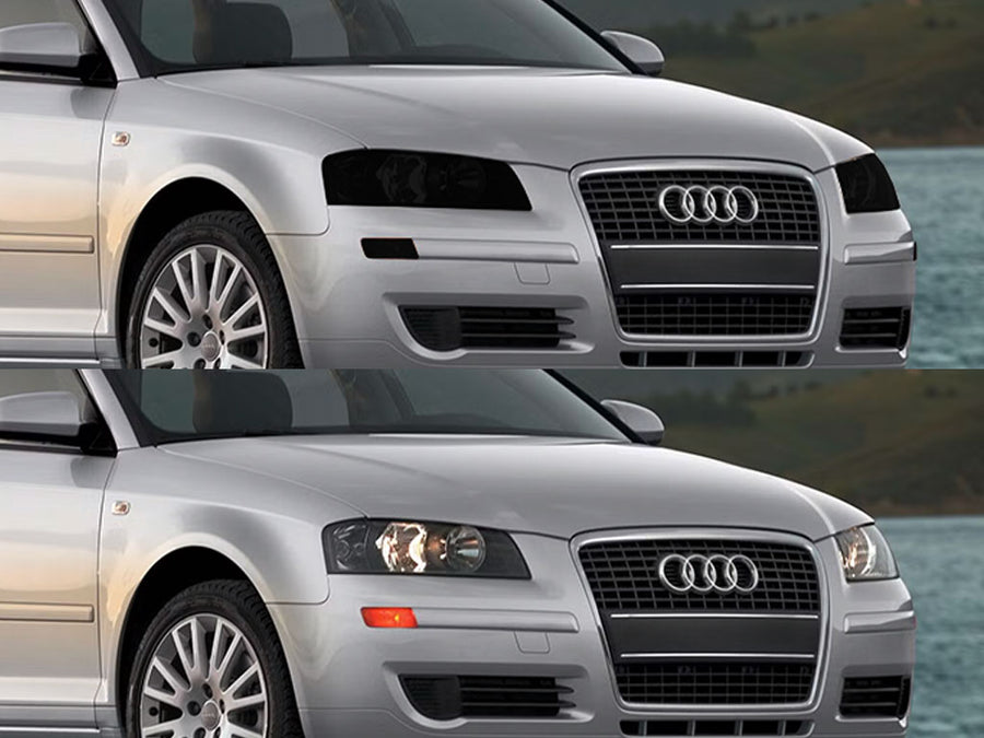 audi a3 2006-2008 Headlight Tint Appearance