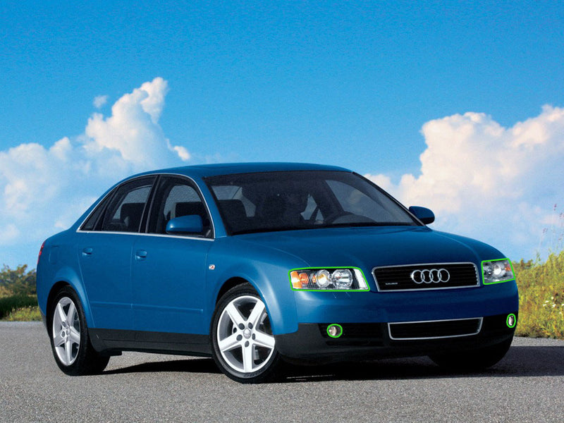 audi a4 1999-2001 (sedan) Headlight Protection Installation Location