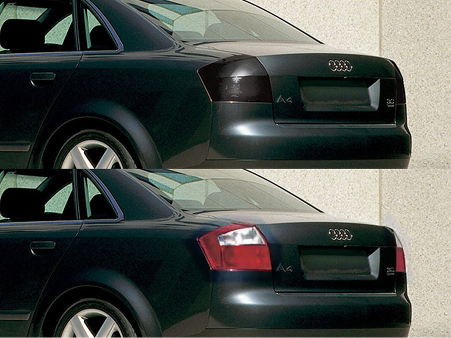 a4 (sedan) Before and After Smoked Taillights