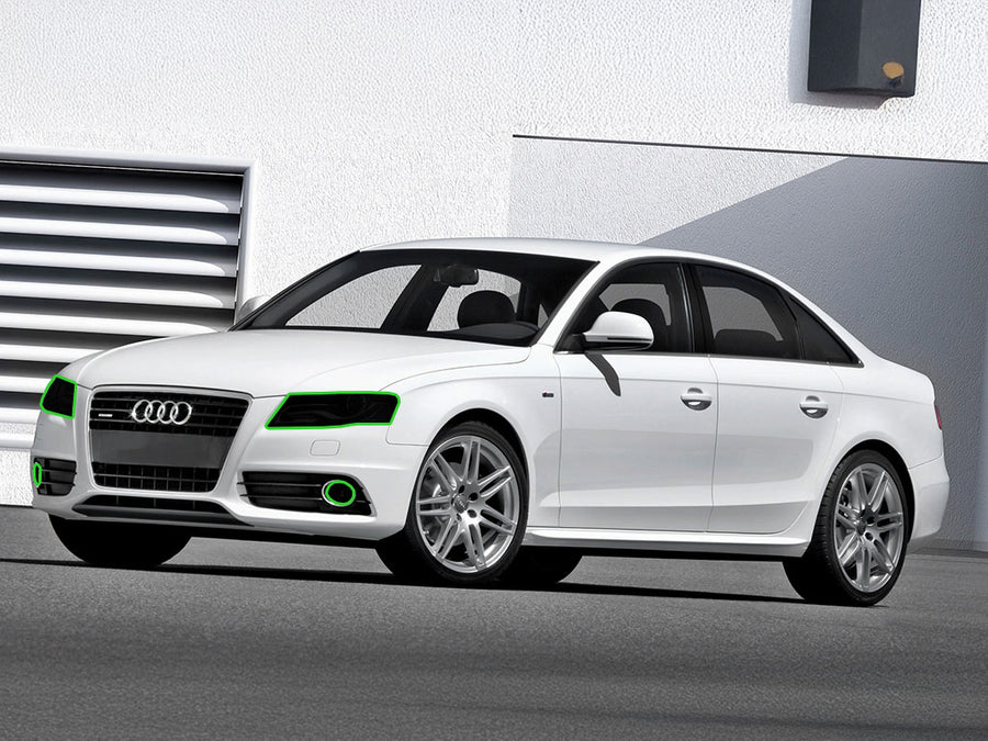 audi a4 2005-2008 (sedan) Headlight Tint Location