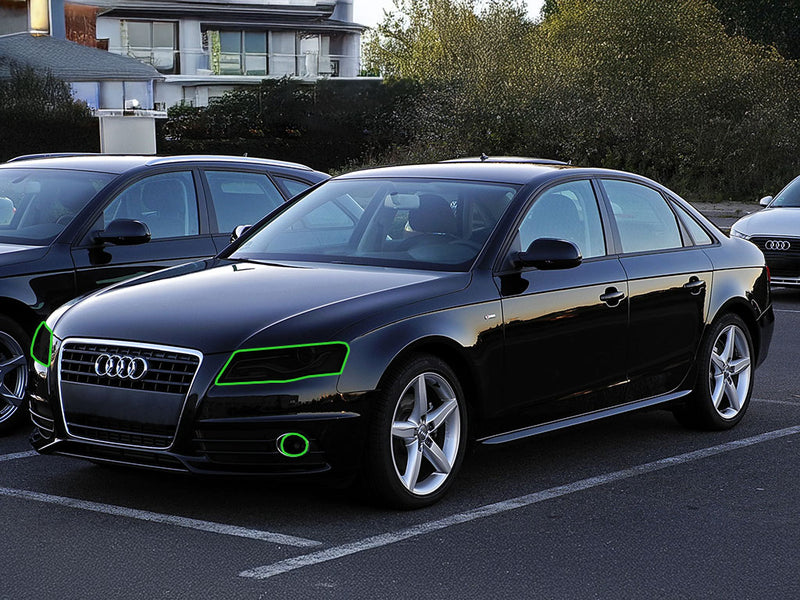 audi a4 2009-2012 (sedan) Headlight Tint Location