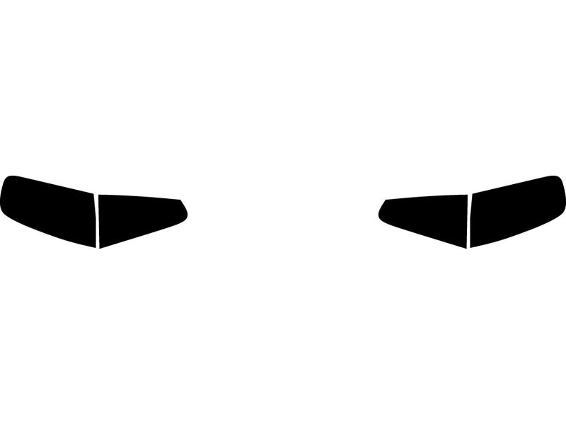 a4 (sedan) Precut Tail Light Tint Diagram