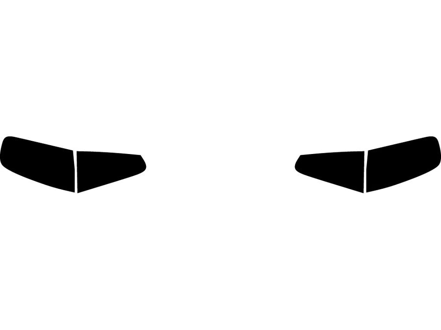 a4 (sedan) Precut Tail Light Tint Diagram