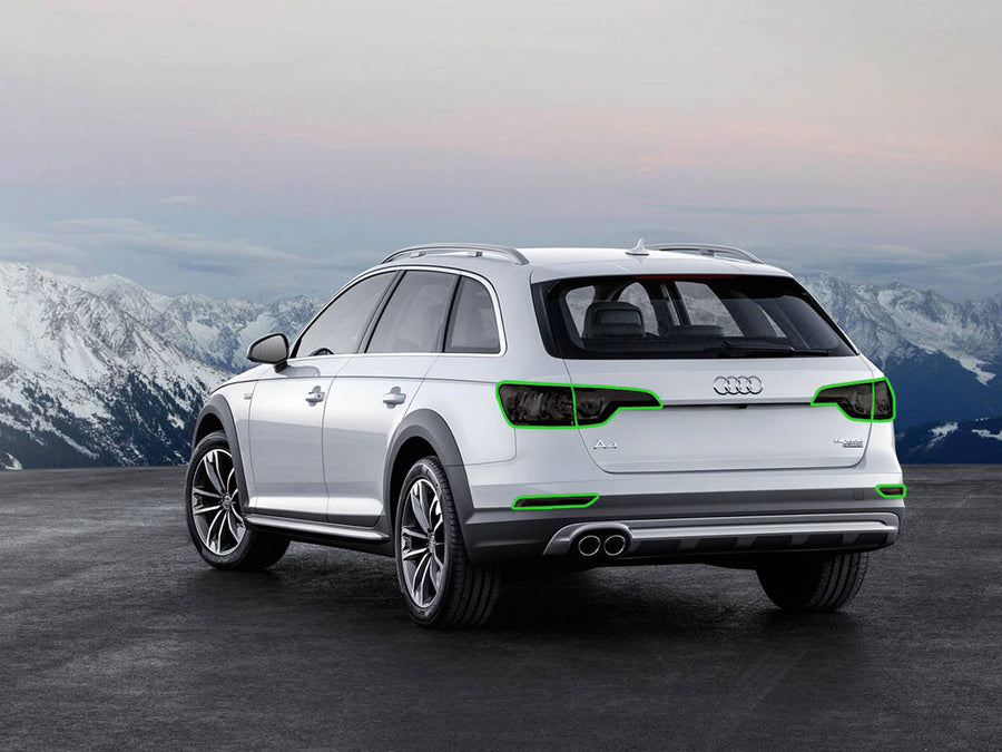 a4 (allroad) Tail Light Tint Installation Points