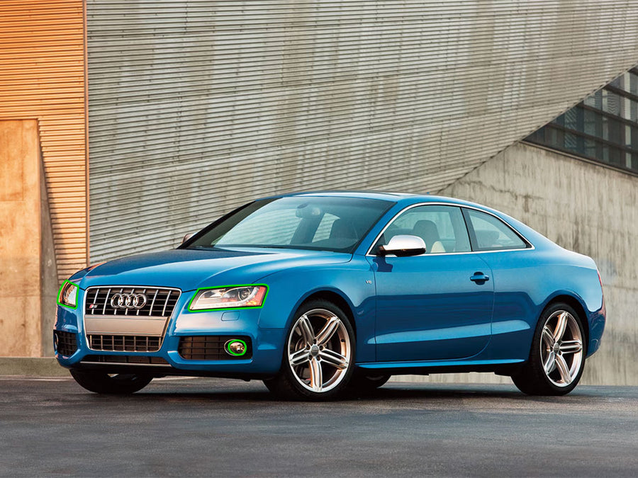 audi a5 2008-2012 Headlight Protection Installation Location