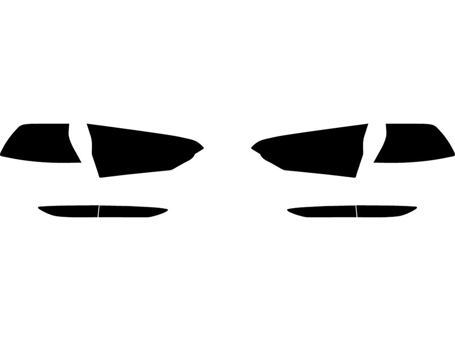 a5 Precut Tail Light Tint Diagram