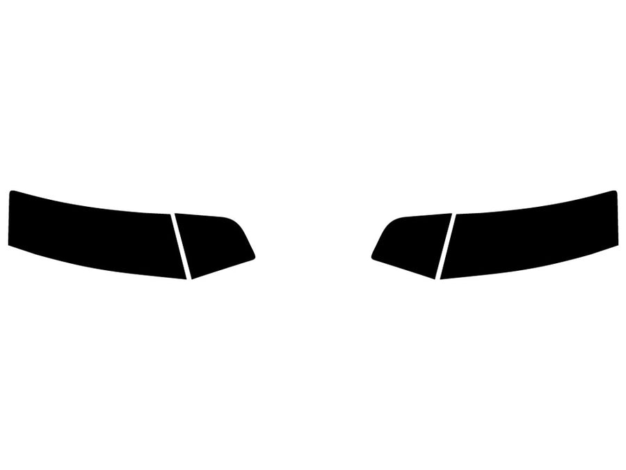 a6 (sedan) Precut Tail Light Tint Diagram